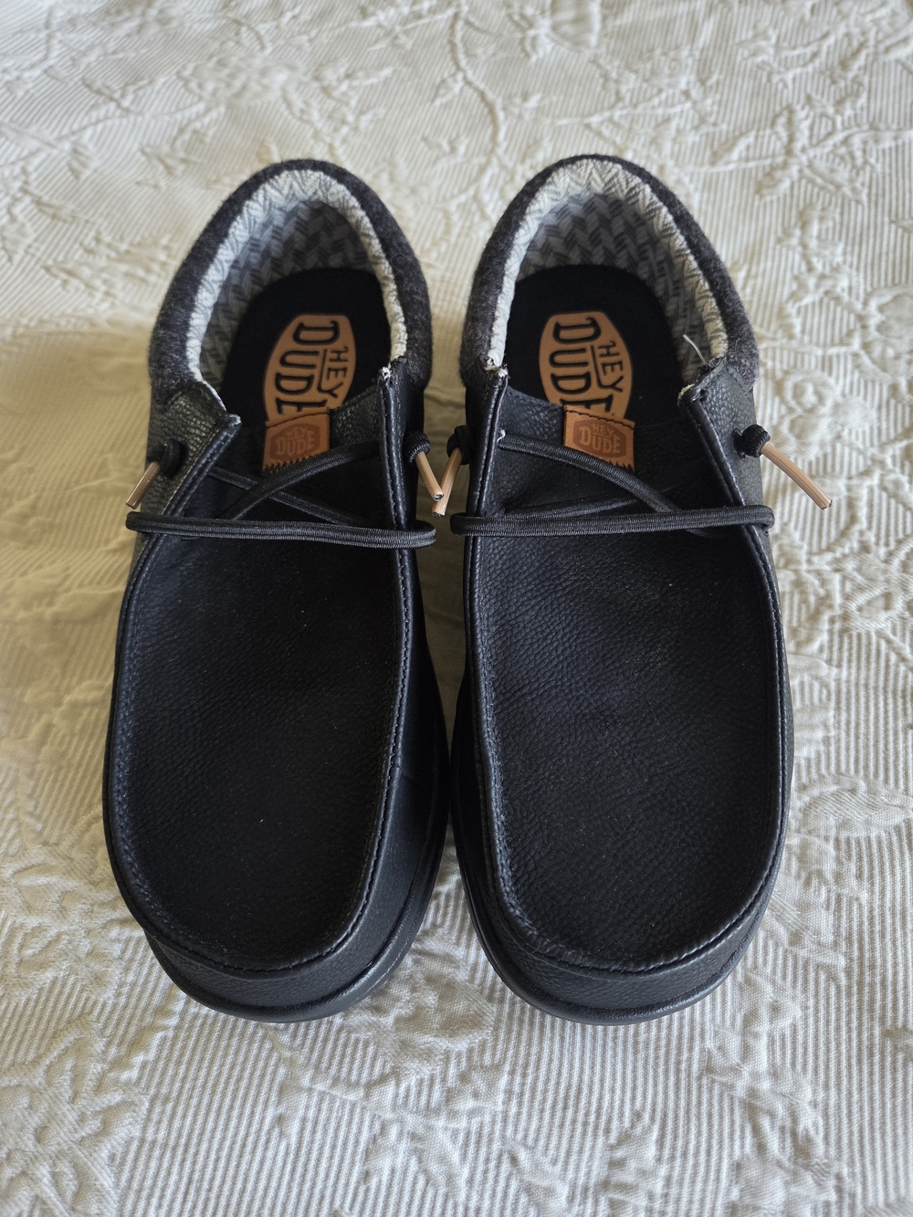 Hey Dude | Pauly Classic Black Slip-On Loafers